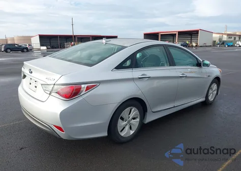 2015 Hyundai Sonata Hybrid z USA, uszkodzony, nr VIN KMHEC4A4XFA137788